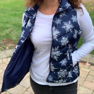 Woman’s Lands’End Premium down vest size 10/12